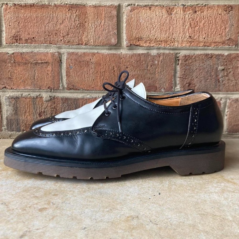 vintage dr. martens MIE wingtip brogues